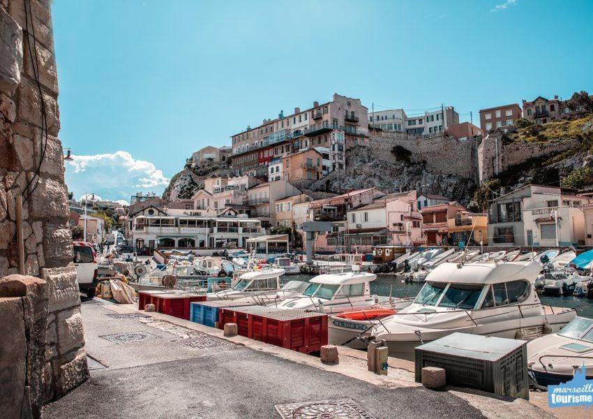 Une Calanque Au Coeur De La Ville Marsiglia Esterno foto